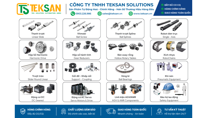 TEKSAN SOLUTIONS – Đối tác tin cậy trong lĩnh vực Tự động hóa Công nghiệp